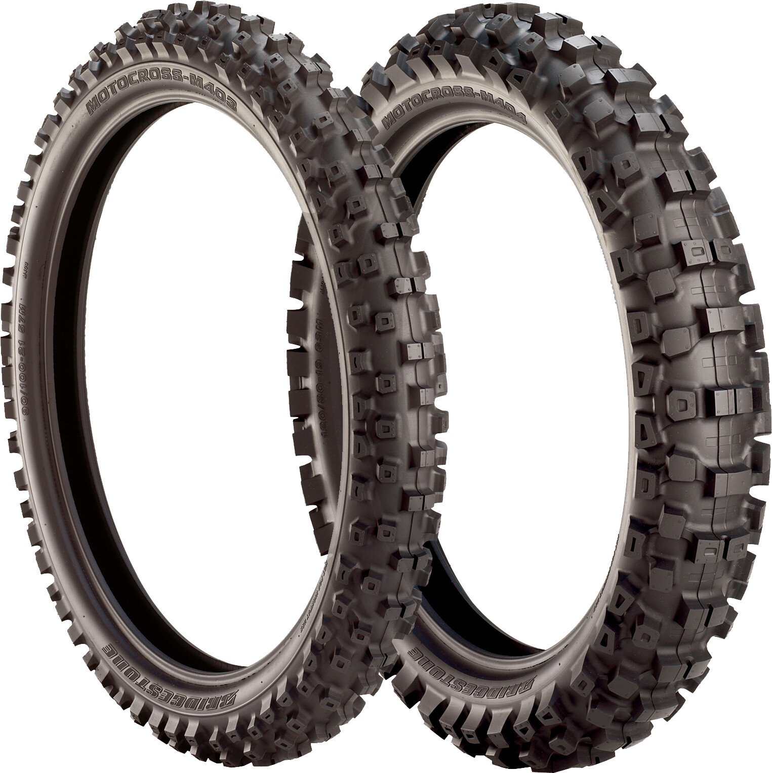 Bridgestone BRG Motocross M404 Tire - View 1