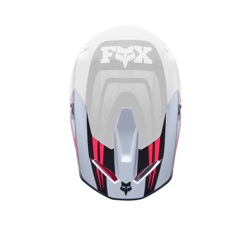 Fox Racing V1 Helmet Visor - Draft - White