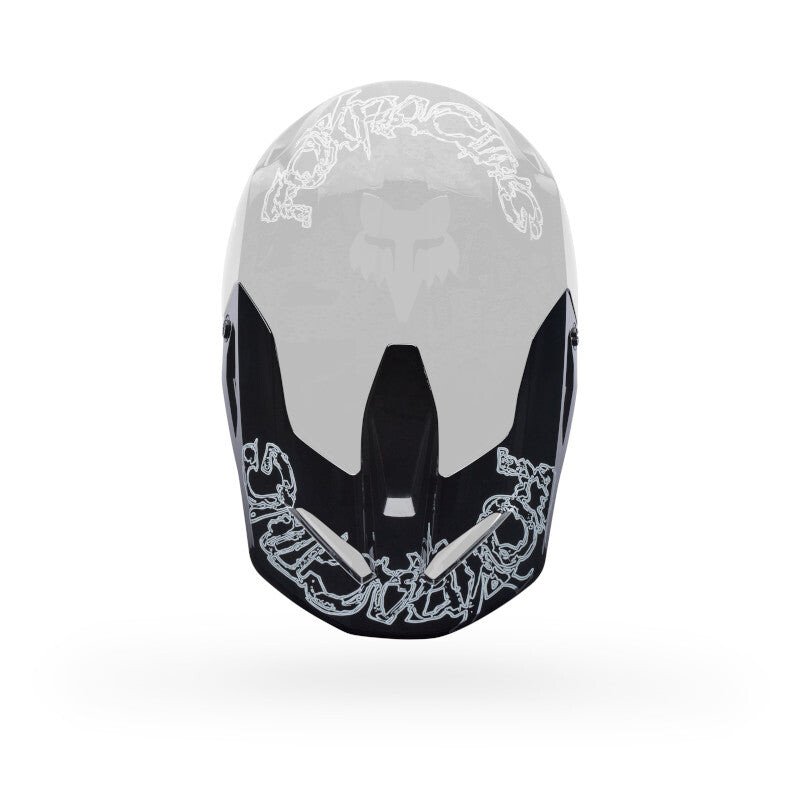 Fox Racing V1 Helmet Visor - Abyss - Black