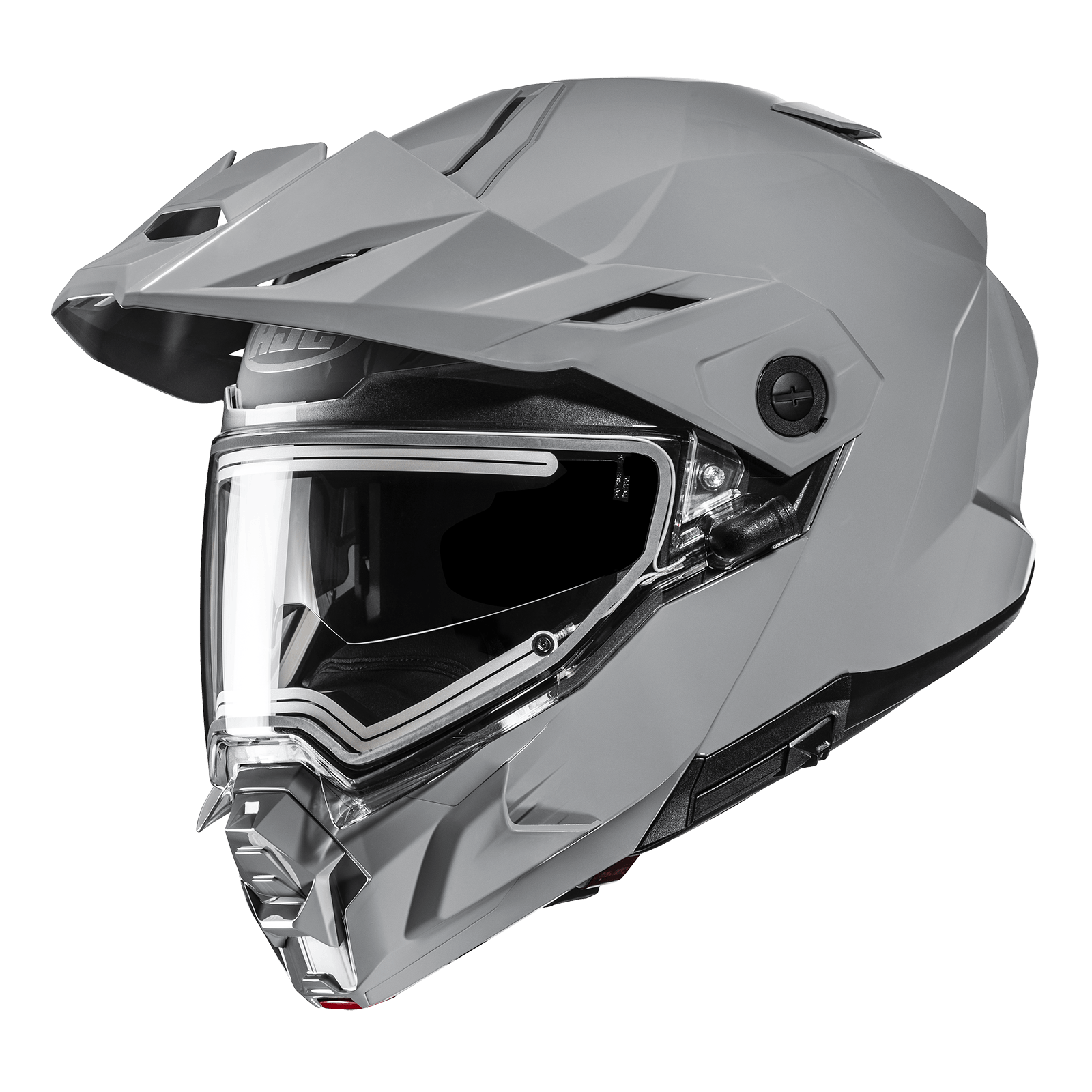 HJC I 80SN SOLID ELEC N - Gray - View 1
