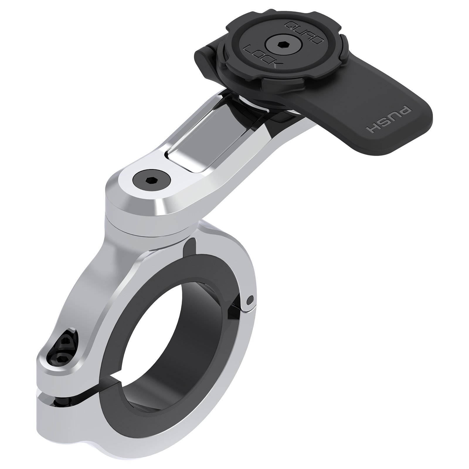 Quad Lock MC HNDLBR MOUNT PRO CHRM - View 1