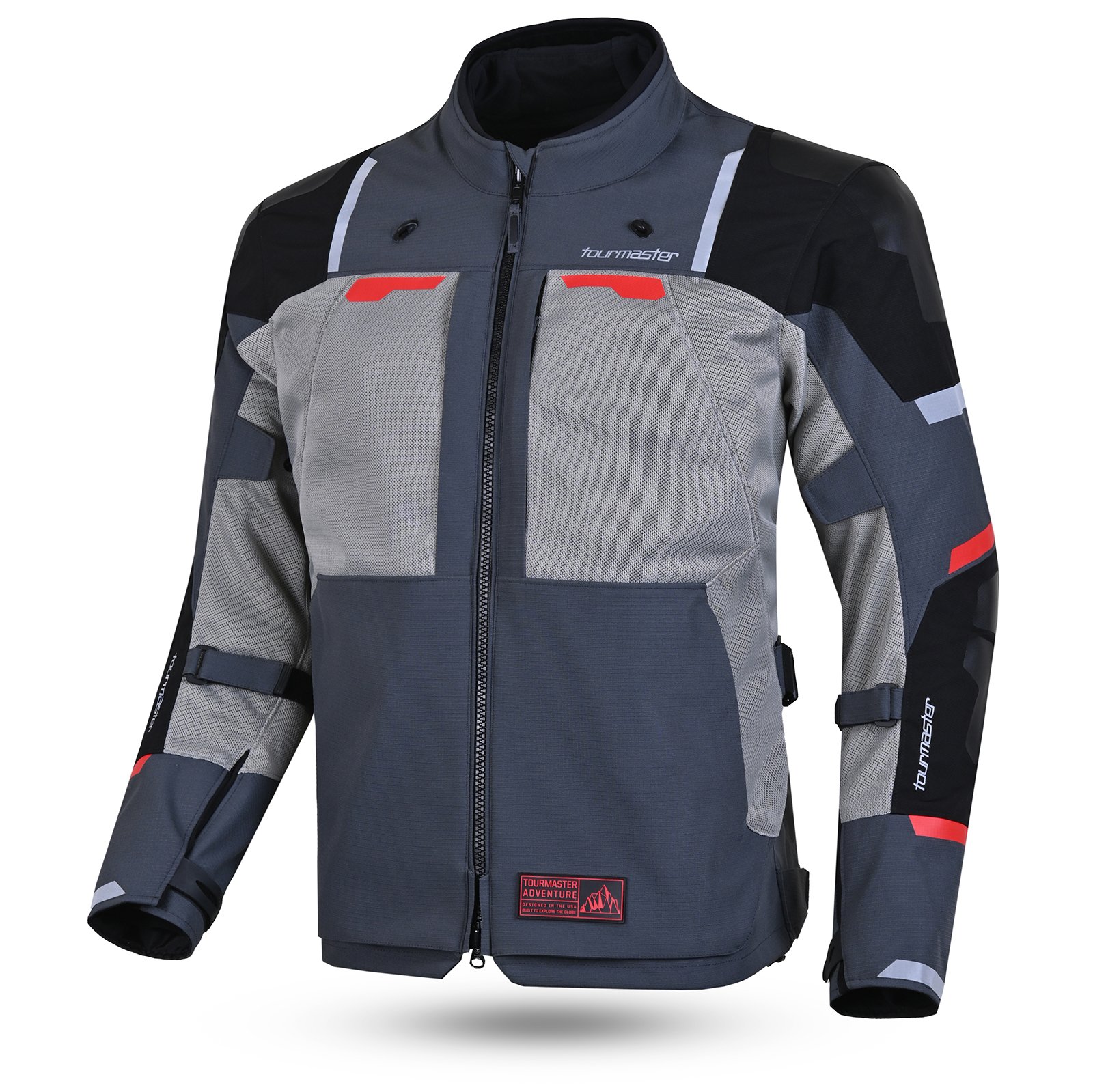 T/M ZEPHYR MESH JACKET GY/GY - Grey - View 1